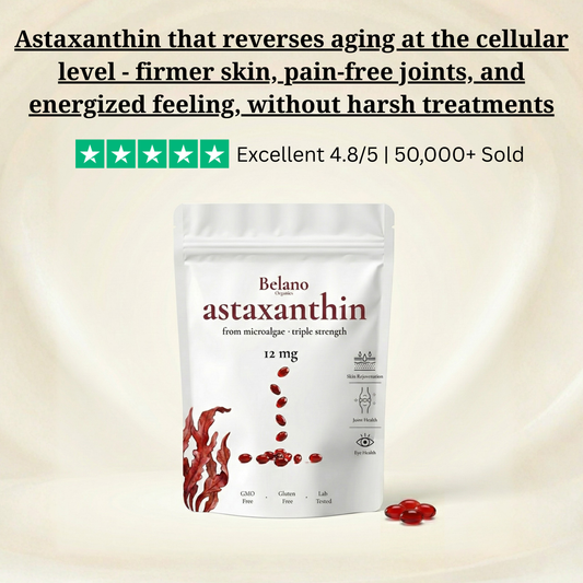 Belano's Astaxanthin Softgels