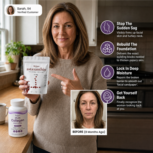 Get Your Skin Back With Astaxanthin + Collagen