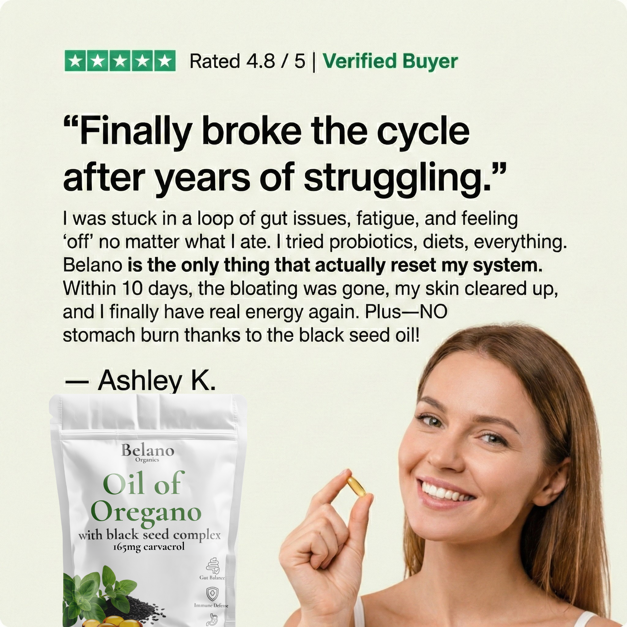 Belano's Oil Of Oregano Softgels