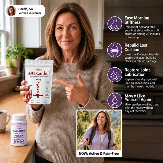 The 2-Step Collagen Lock – Menopausal Joint Relief