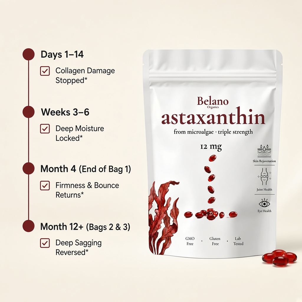 Belano's Astaxanthin 12mg